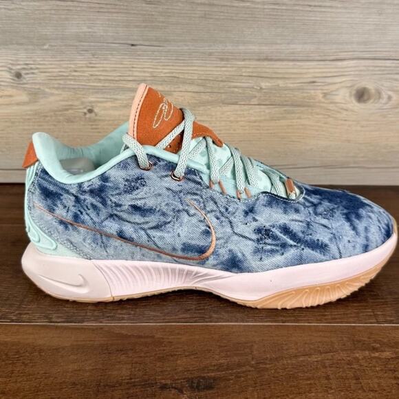 Nike Lebron 21 Aragonite Jade Ice Emerald Rise HF5467 300 men size 9.5 - Picture 2 of 5